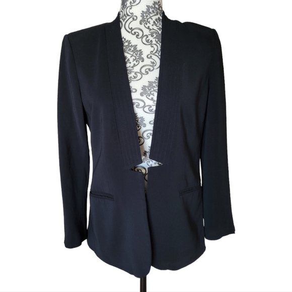 Rebecca Taylor Jackets & Blazers - Rebecca Taylor open front black blazer size 4